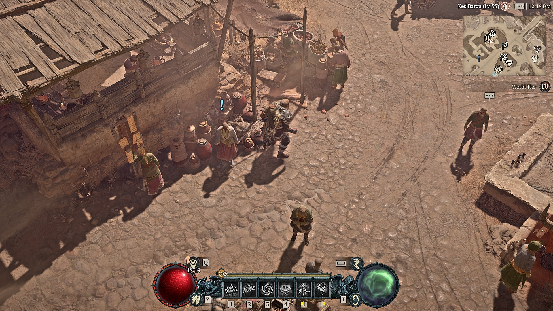 Screenshot from a recent run